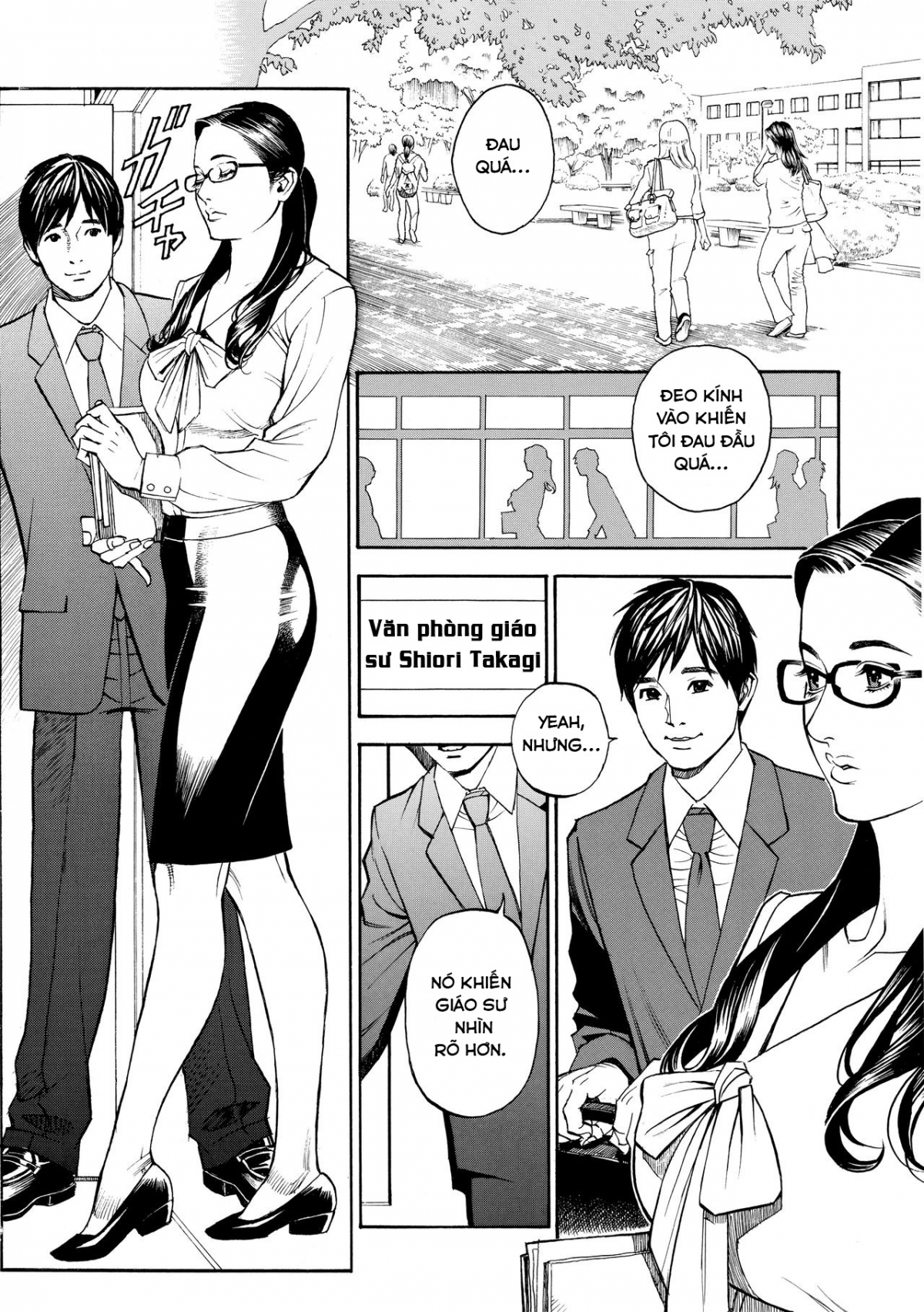 Đọc truyện hentai Vị giáo sư xinh đẹp và người tình yếu sinh lí - Chap 1