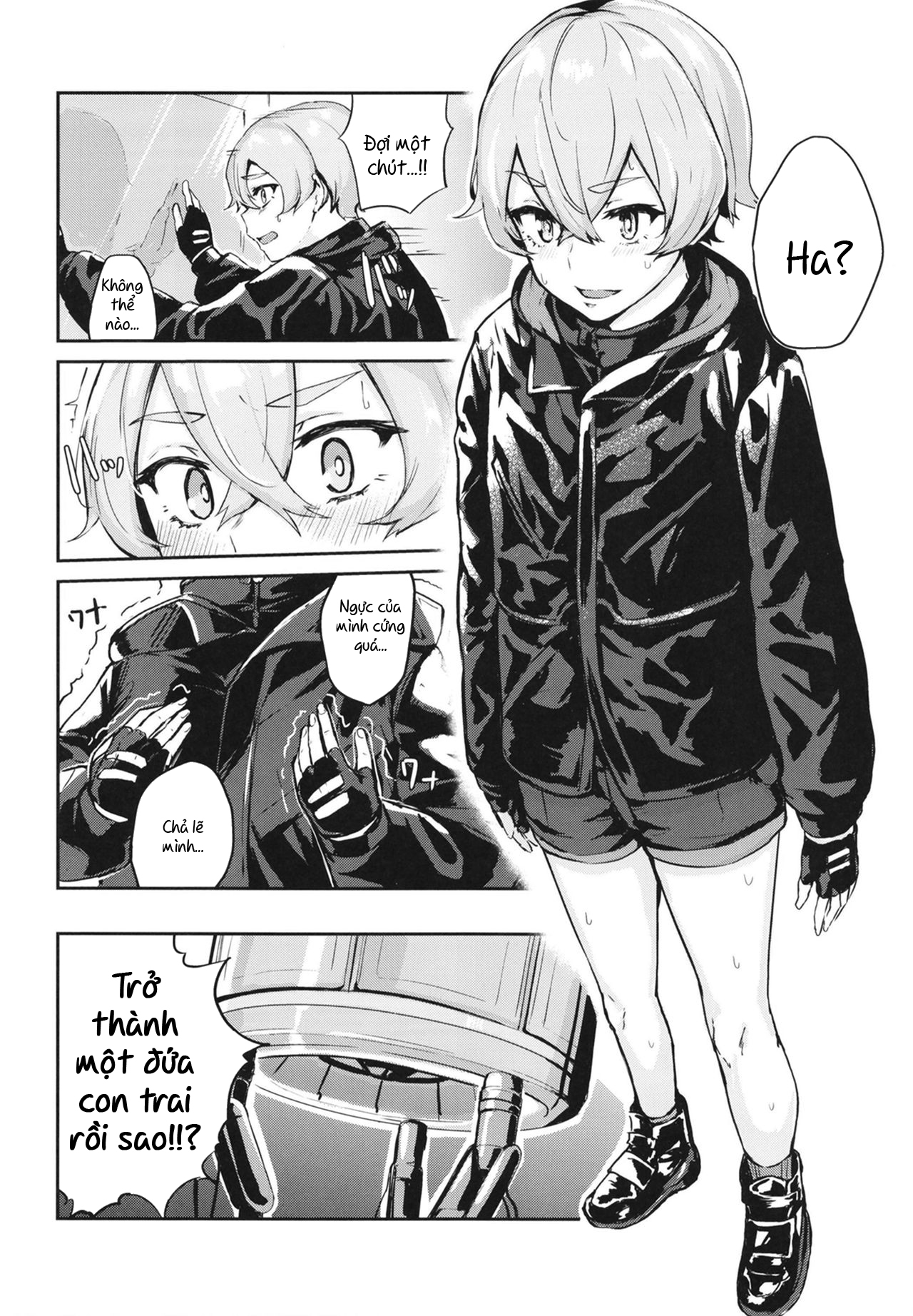 Đọc truyện hentai Tự địt chính mình - Oneshot
