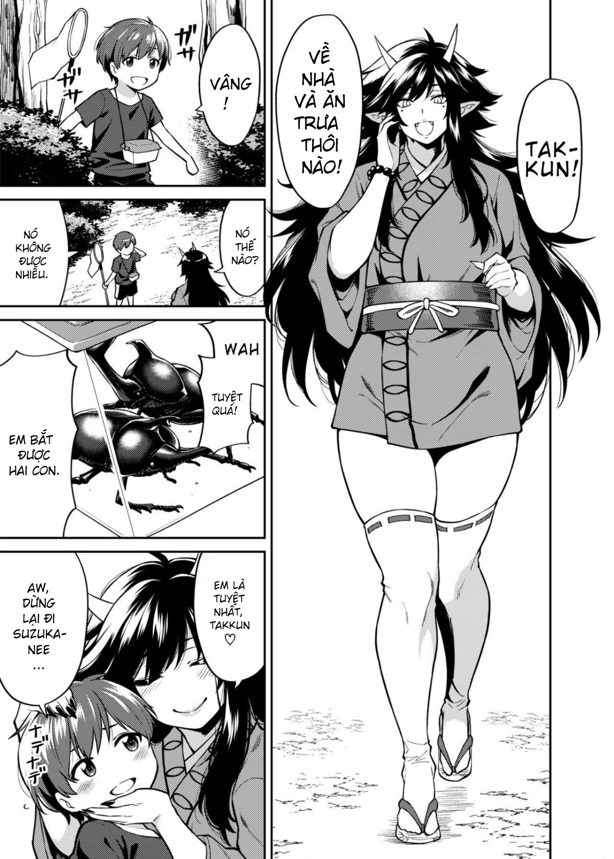 Đọc truyện hentai Takkun and the Fox Onee-san - Oneshot