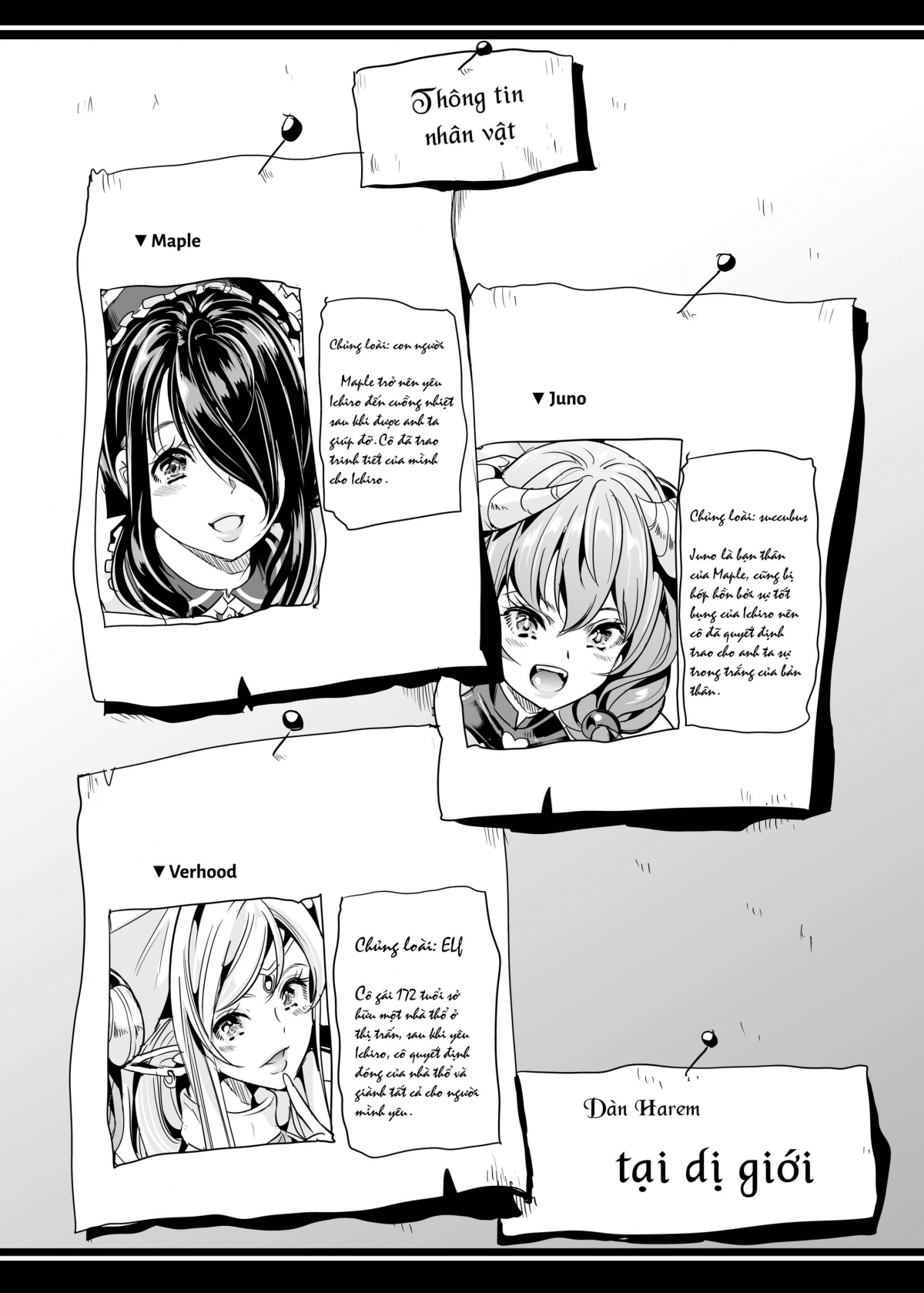 Đọc truyện hentai Dàn Harem tại dị giới - Chap 2(A)