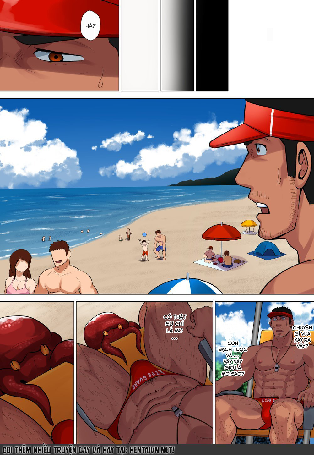 Đọc truyện hentai Cứu hộ - Mát mẻ và mặn mòi