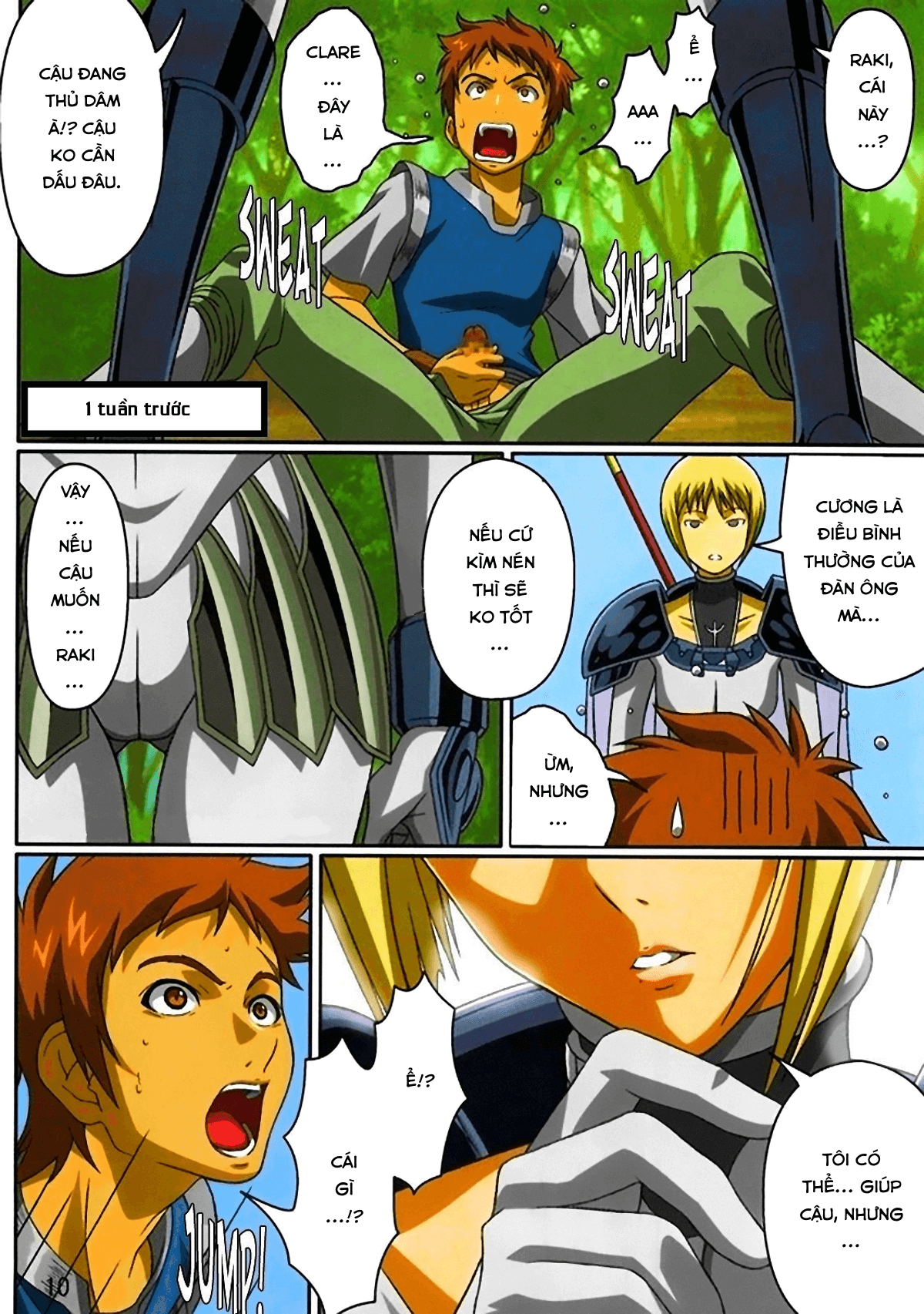 Đọc truyện hentai Industrial (Claymore) Oneshot