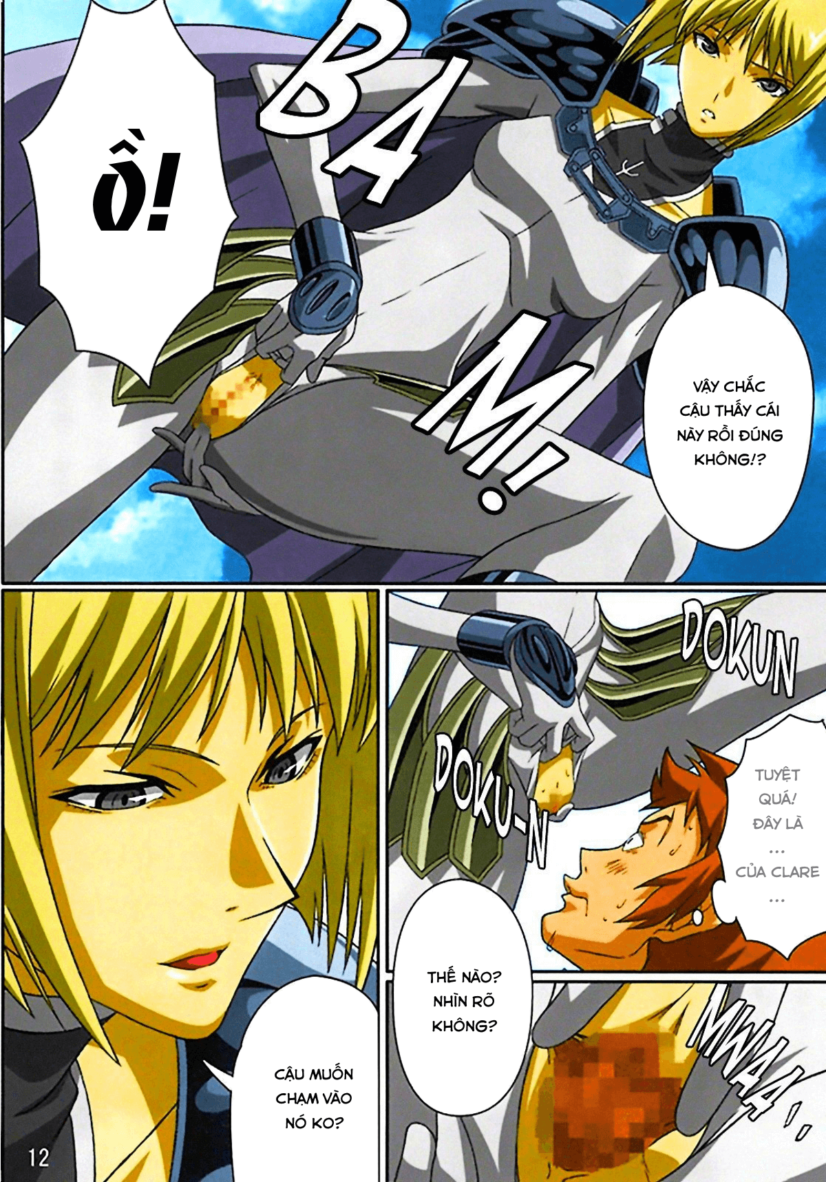 Đọc truyện hentai Industrial (Claymore) Oneshot