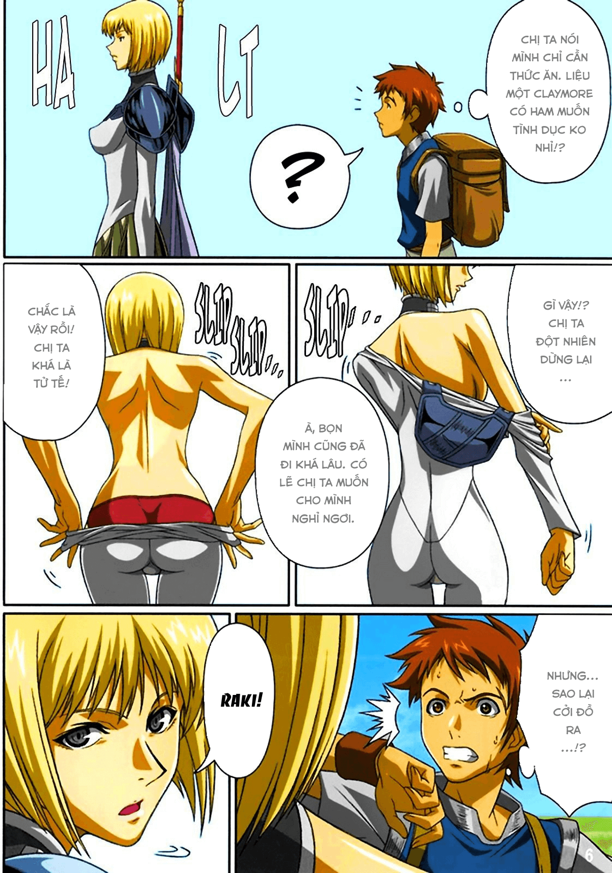 Đọc truyện hentai Industrial (Claymore) Oneshot