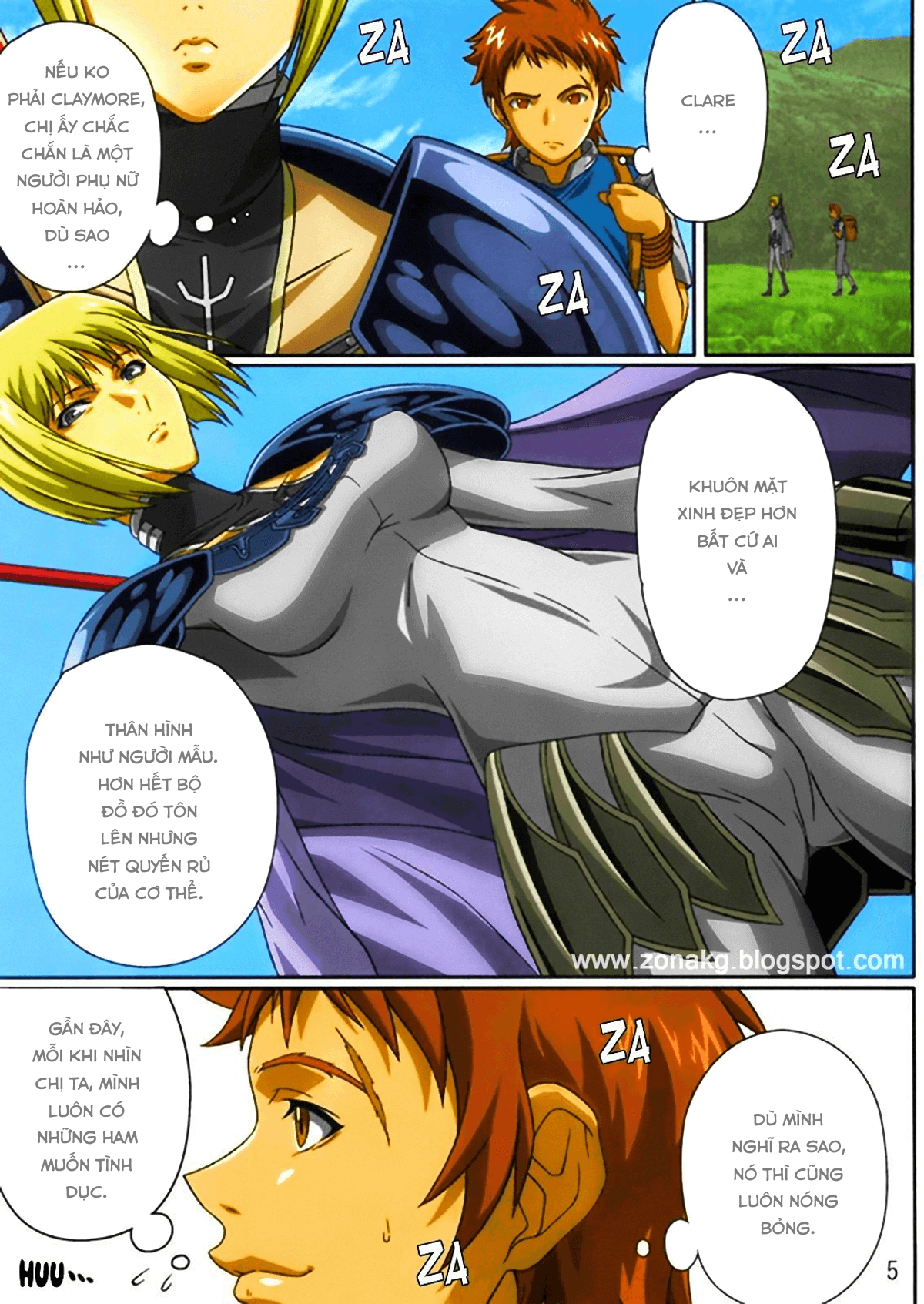 Đọc truyện hentai Industrial (Claymore) Oneshot