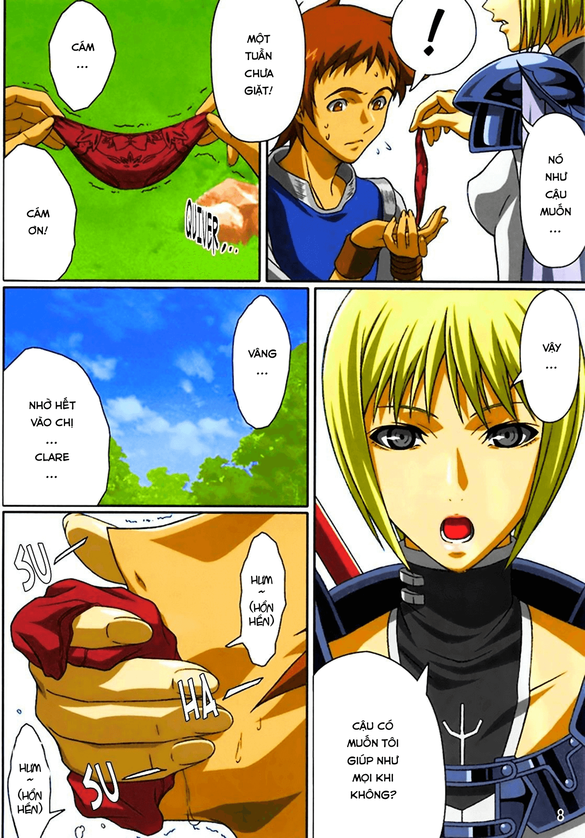 Đọc truyện hentai Industrial (Claymore) Oneshot