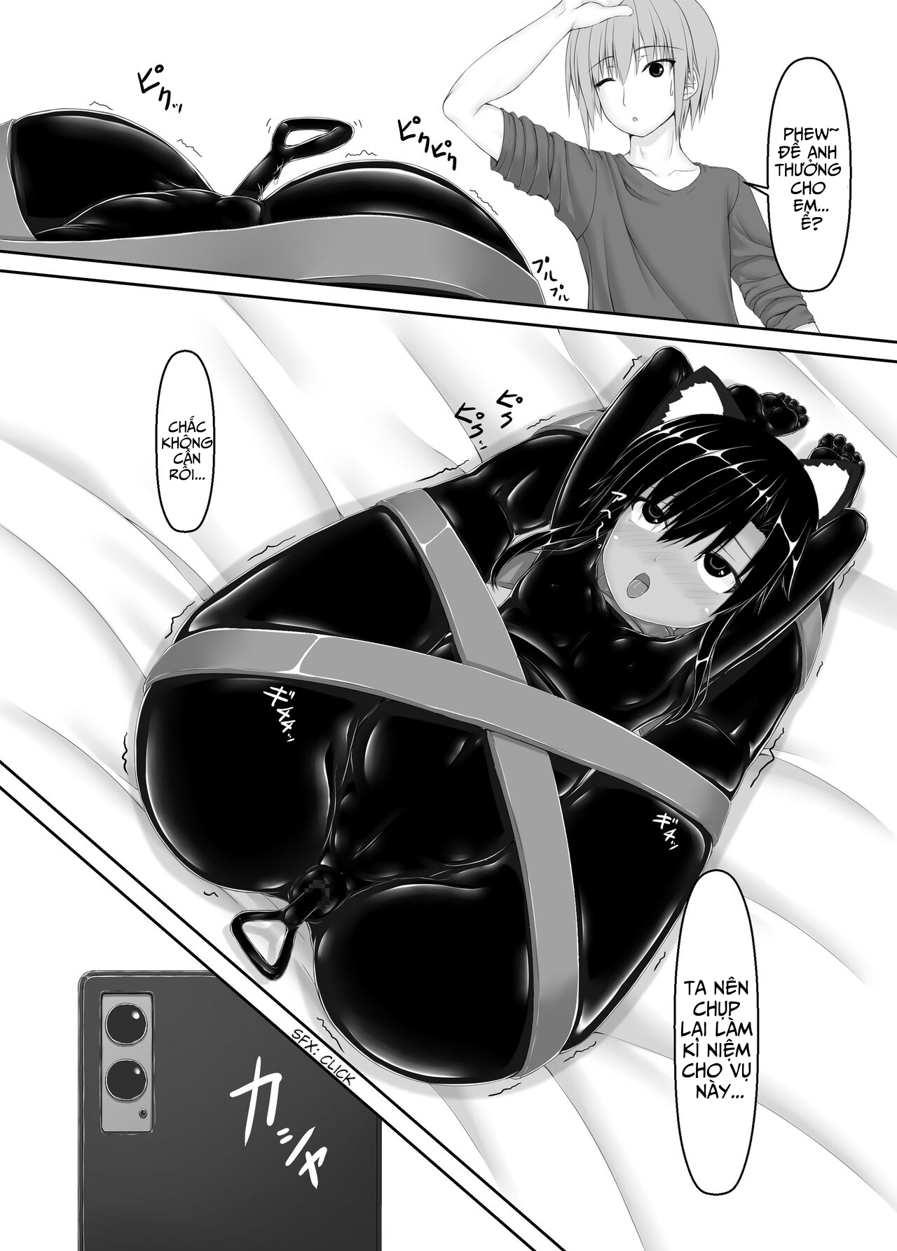 Đọc truyện hentai Sô cô la mèo đen Ise Chap 7