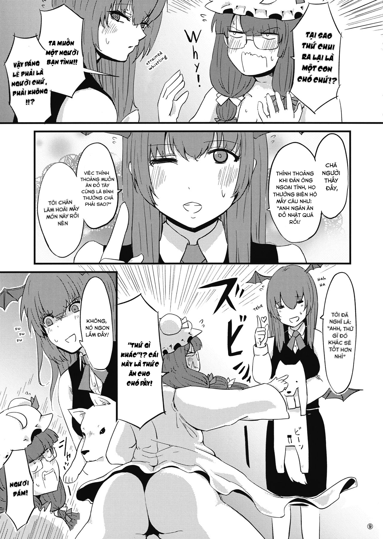 Đọc truyện hentai Zannen Patchouli no Ukkari Shoukanjutsu 2 - Oneshot ngọt