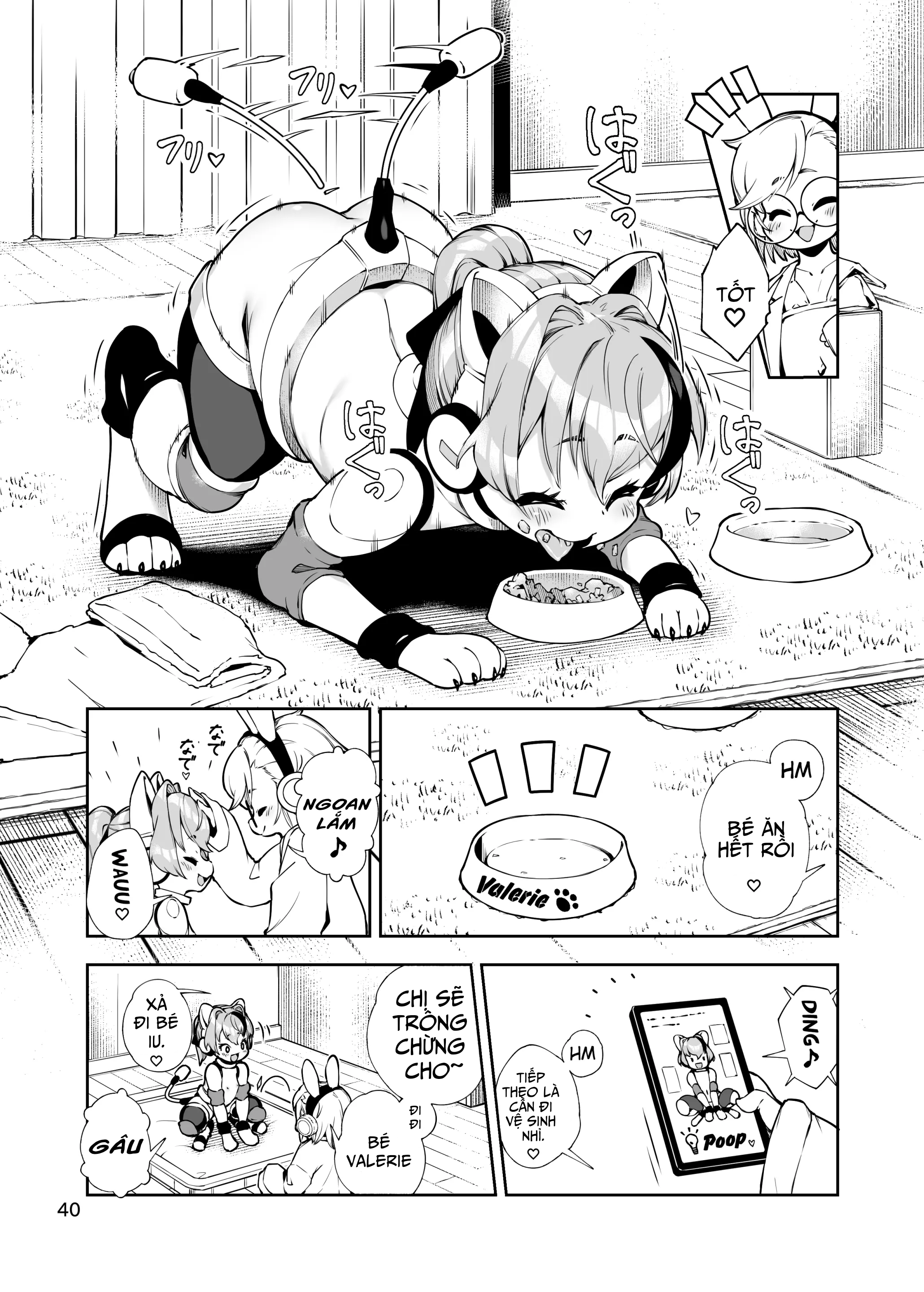 Đọc truyện hentai Kế hoạch biến Valerie-chan thành chó cưng - Oneshot