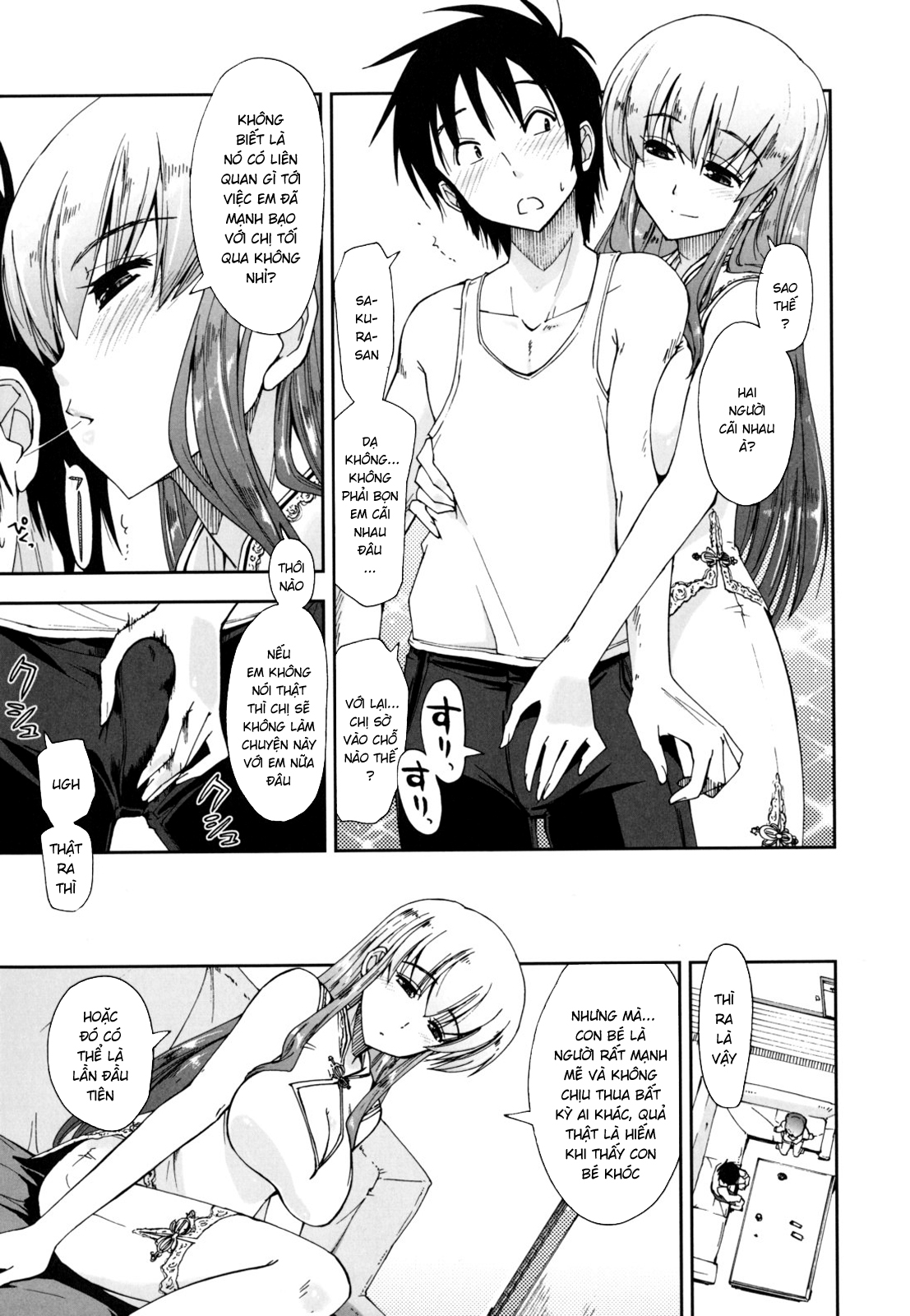 Đọc truyện hentai Sống chung cùng 3 chị em [Không Che] Chap 6