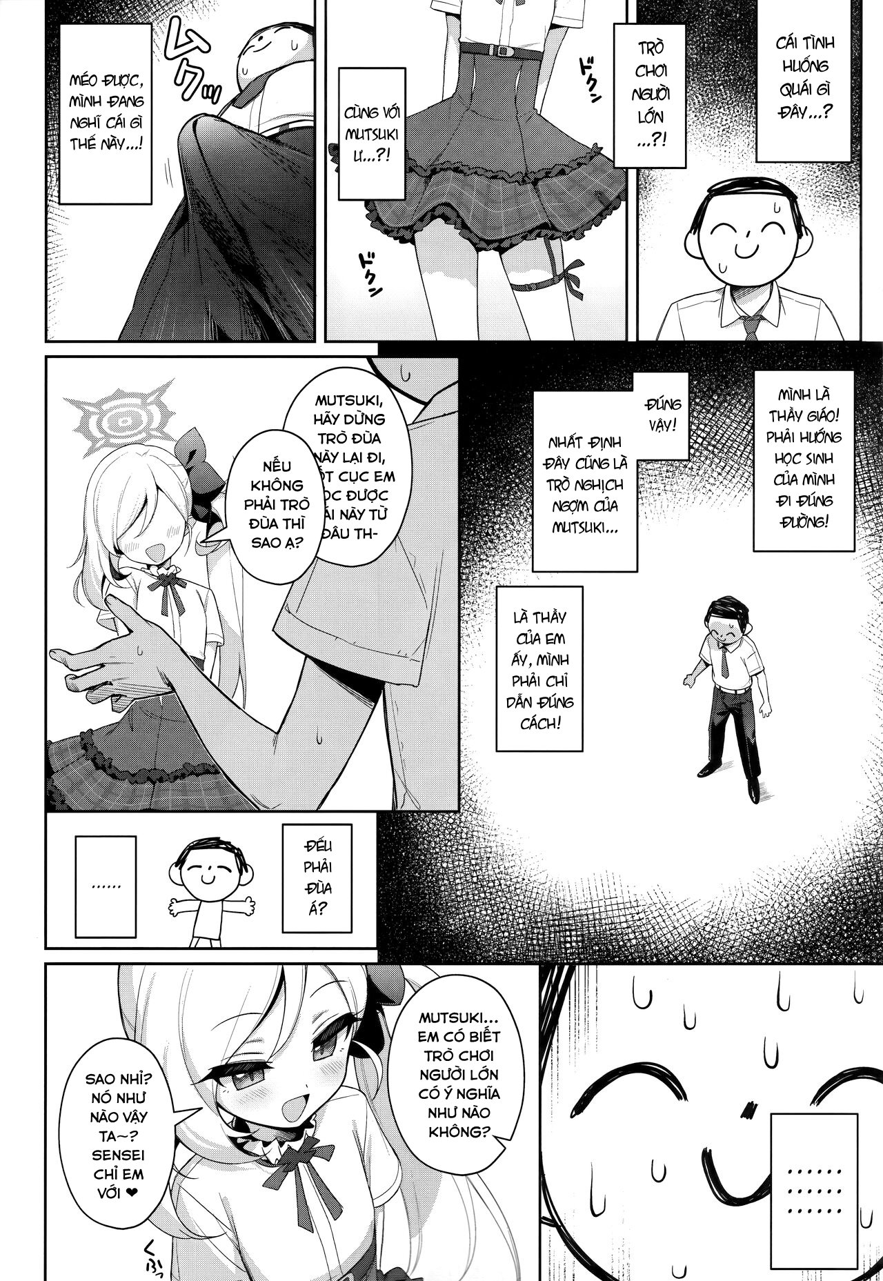 Đọc truyện hentai Mutsuki muốn chơi trò người nhớn - Oneshot