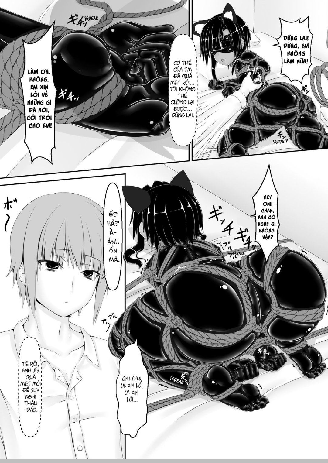 Đọc truyện hentai Sô cô la mèo đen Ise Chap 6