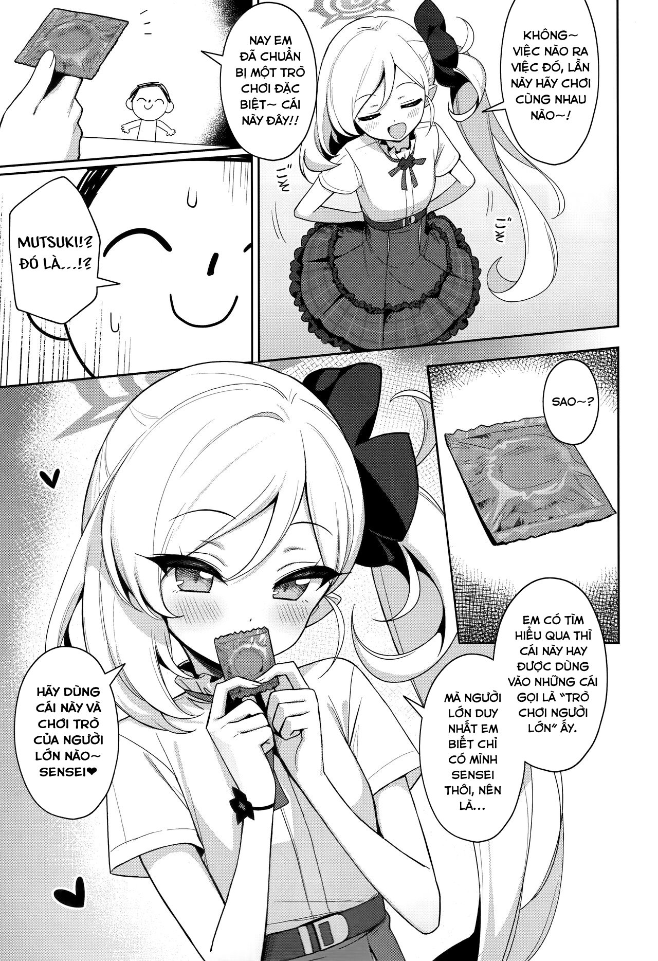 Đọc truyện hentai Mutsuki muốn chơi trò người nhớn - Oneshot