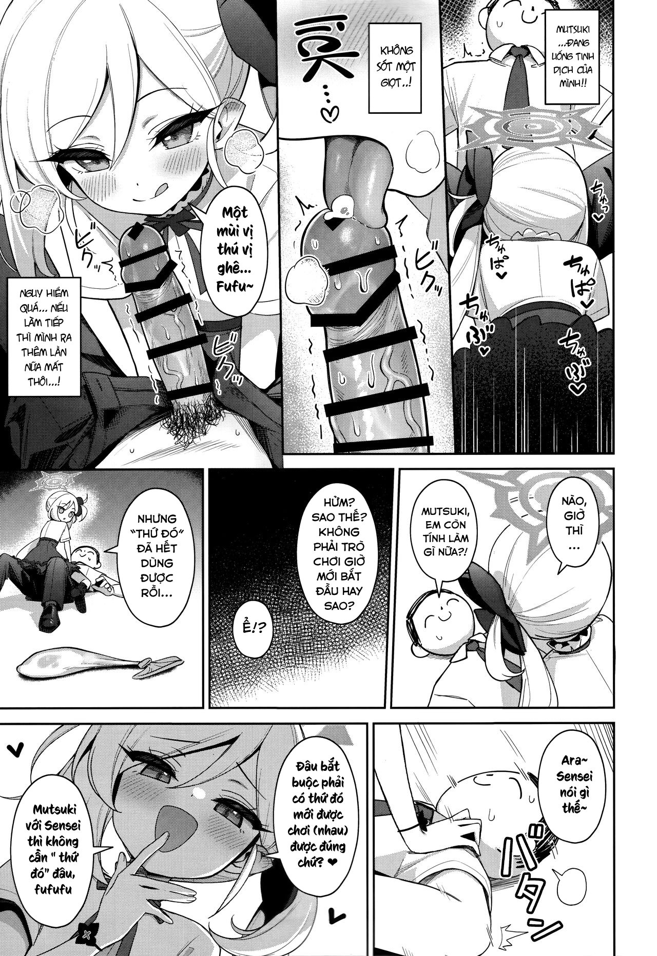Đọc truyện hentai Mutsuki muốn chơi trò người nhớn - Oneshot