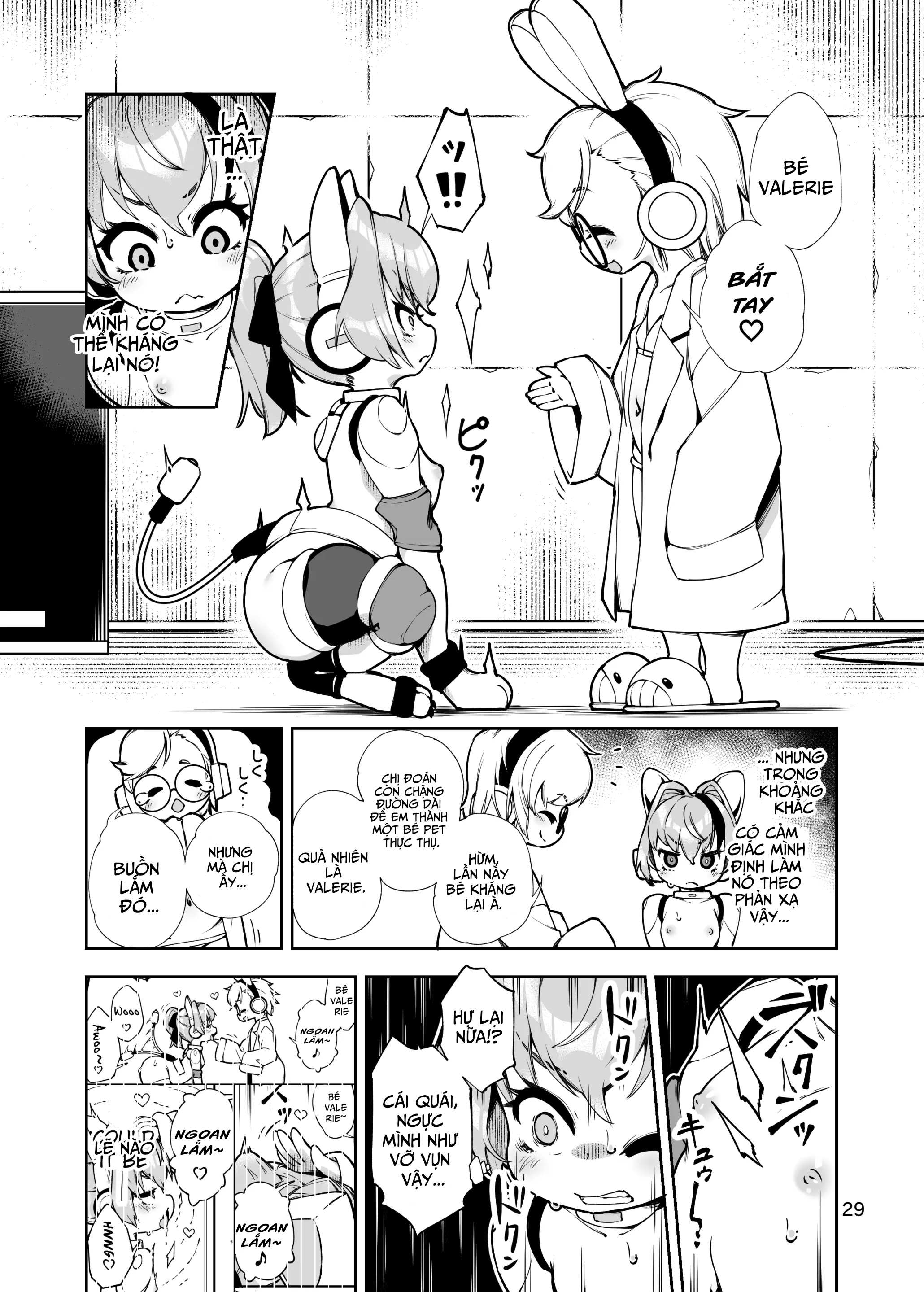 Đọc truyện hentai Kế hoạch biến Valerie-chan thành chó cưng - Oneshot