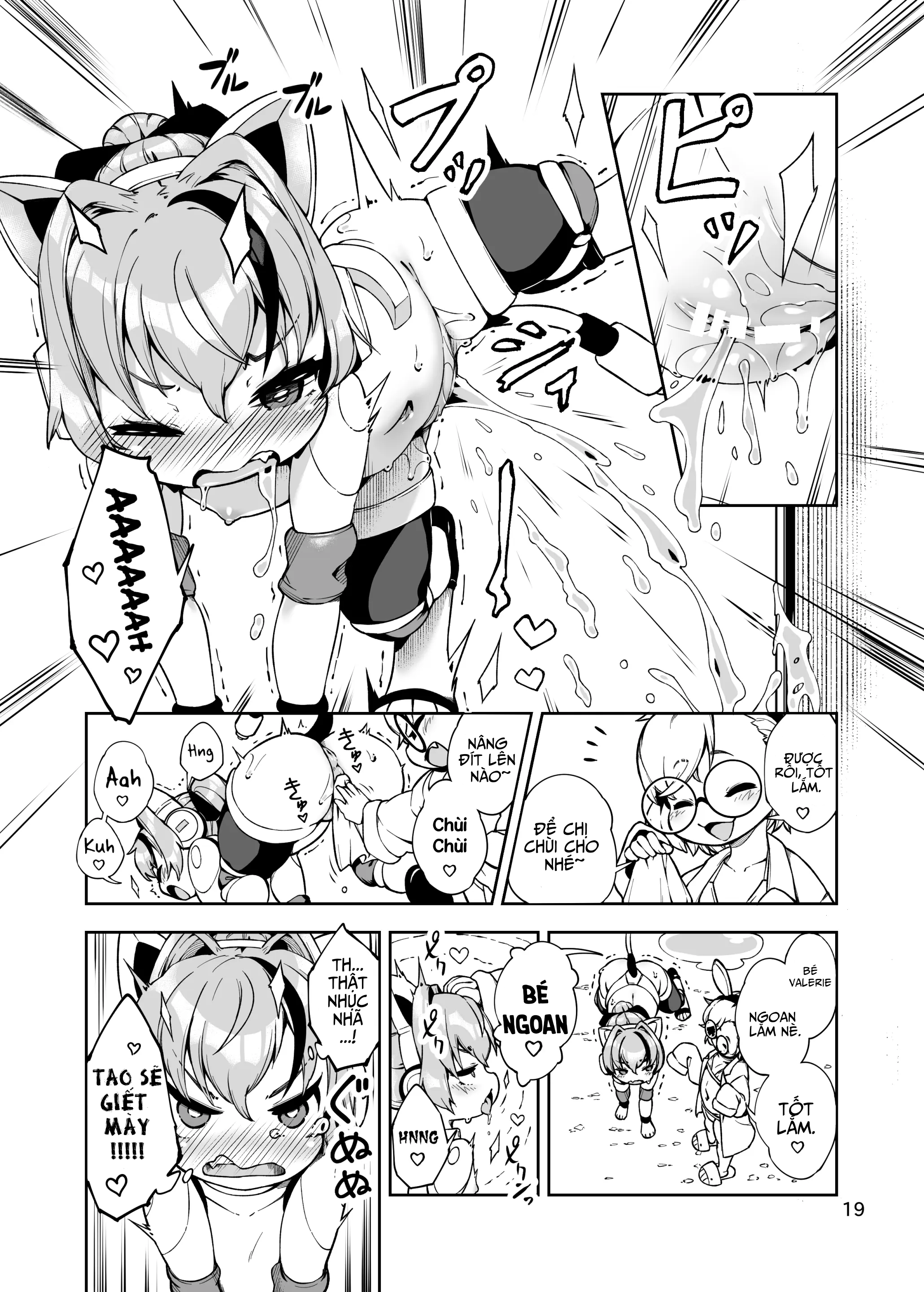 Đọc truyện hentai Kế hoạch biến Valerie-chan thành chó cưng - Oneshot
