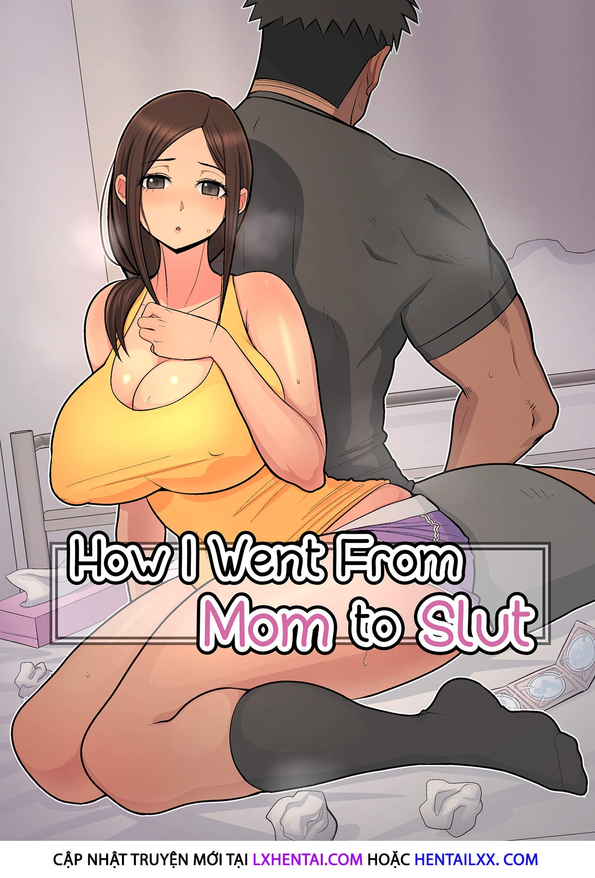 Đọc truyện hentai Haha kara Inbo ni Natta Wake - Oneshot - Không che