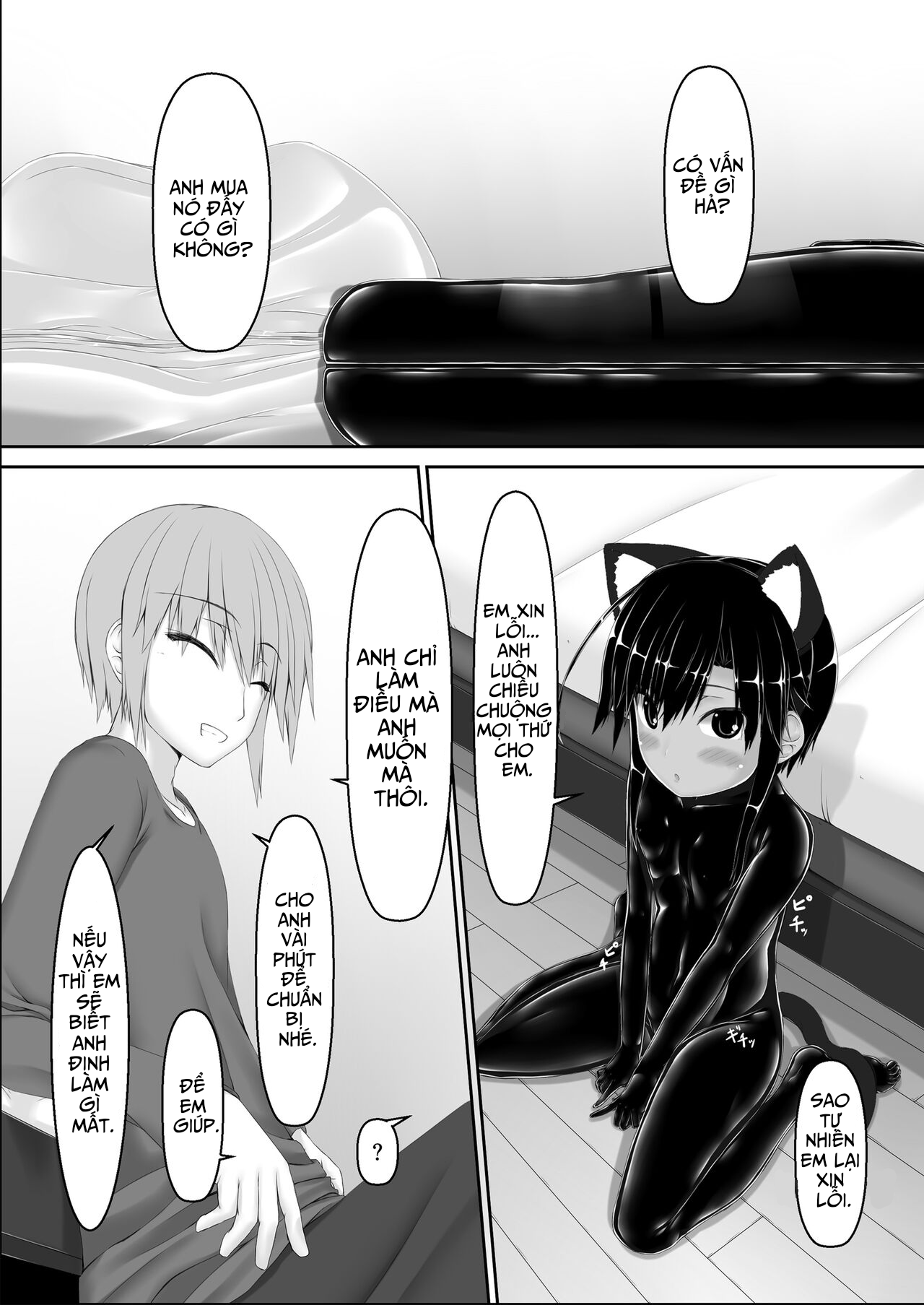 Đọc truyện hentai Sô cô la mèo đen Ise Chap 8