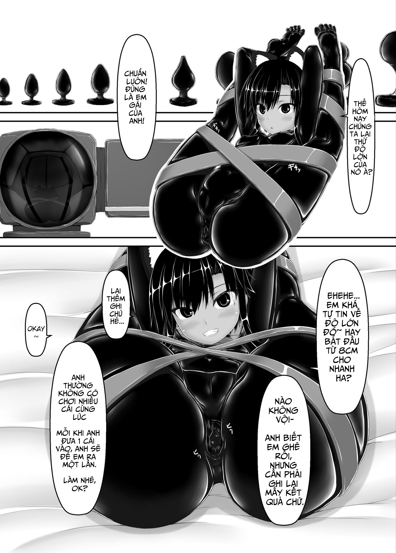 Đọc truyện hentai Sô cô la mèo đen Ise Chap 7
