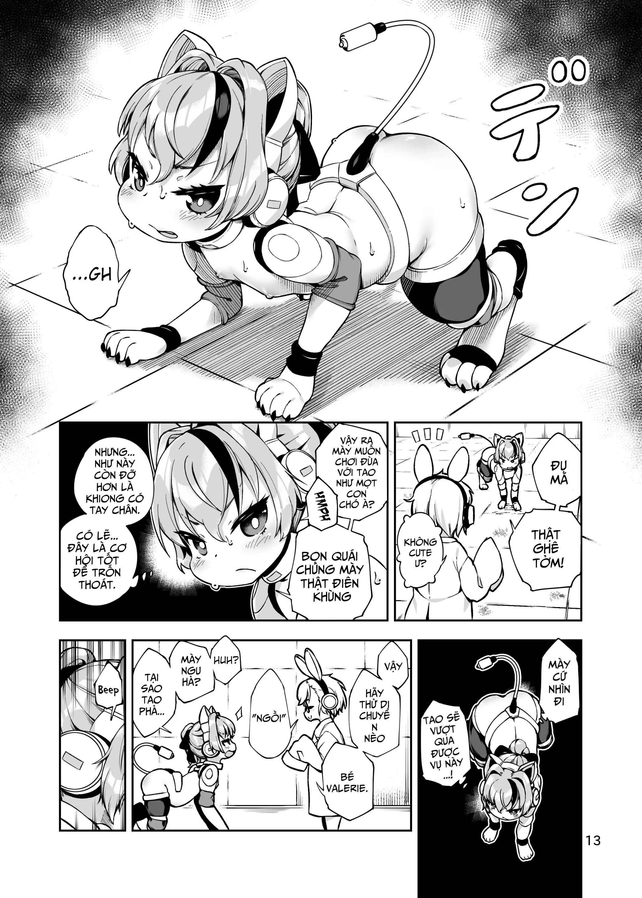 Đọc truyện hentai Kế hoạch biến Valerie-chan thành chó cưng - Oneshot