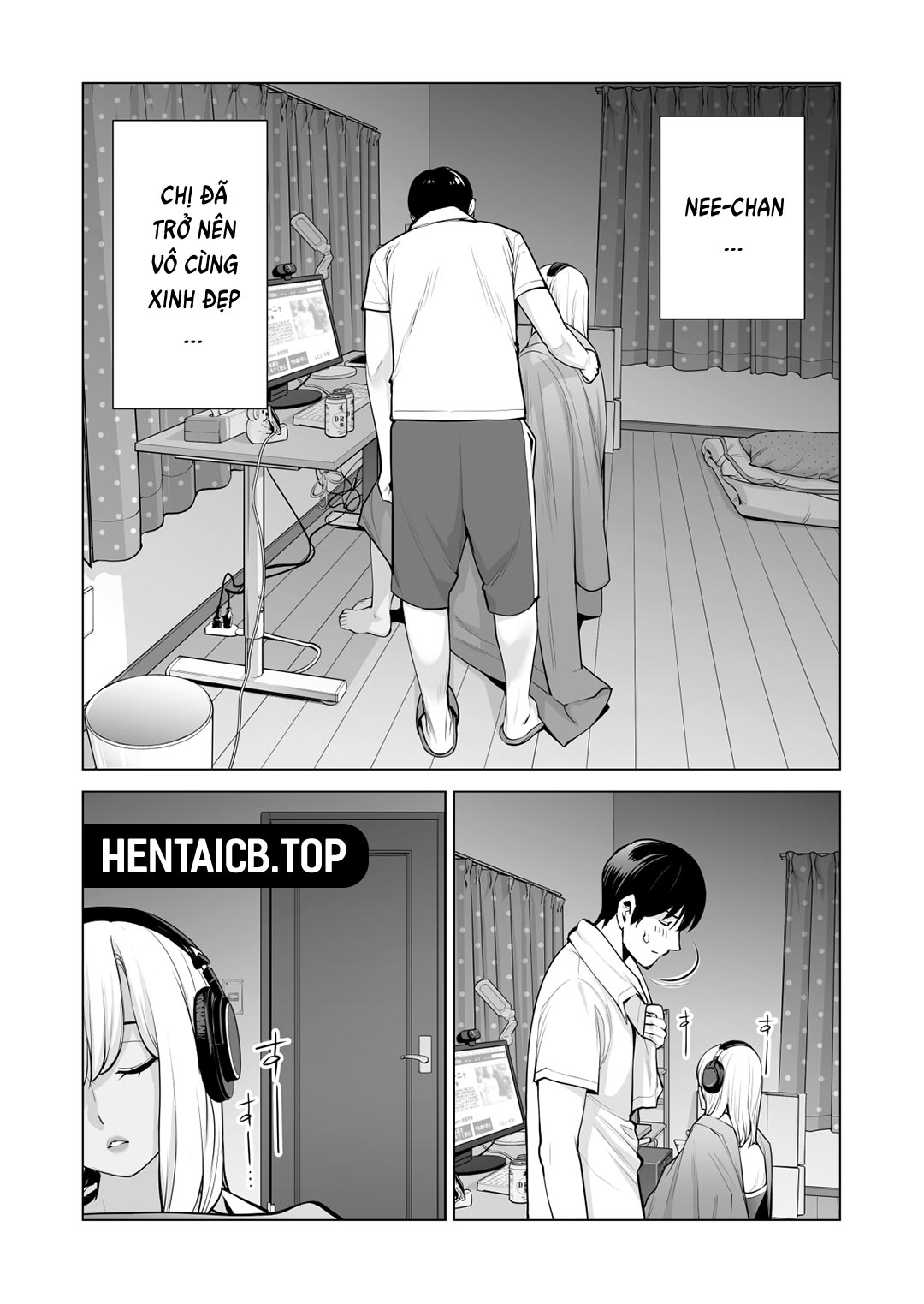 Đọc truyện hentai Nureane - Đêm hè, làm tình cùng chị gái đã ly dị - Chap 2