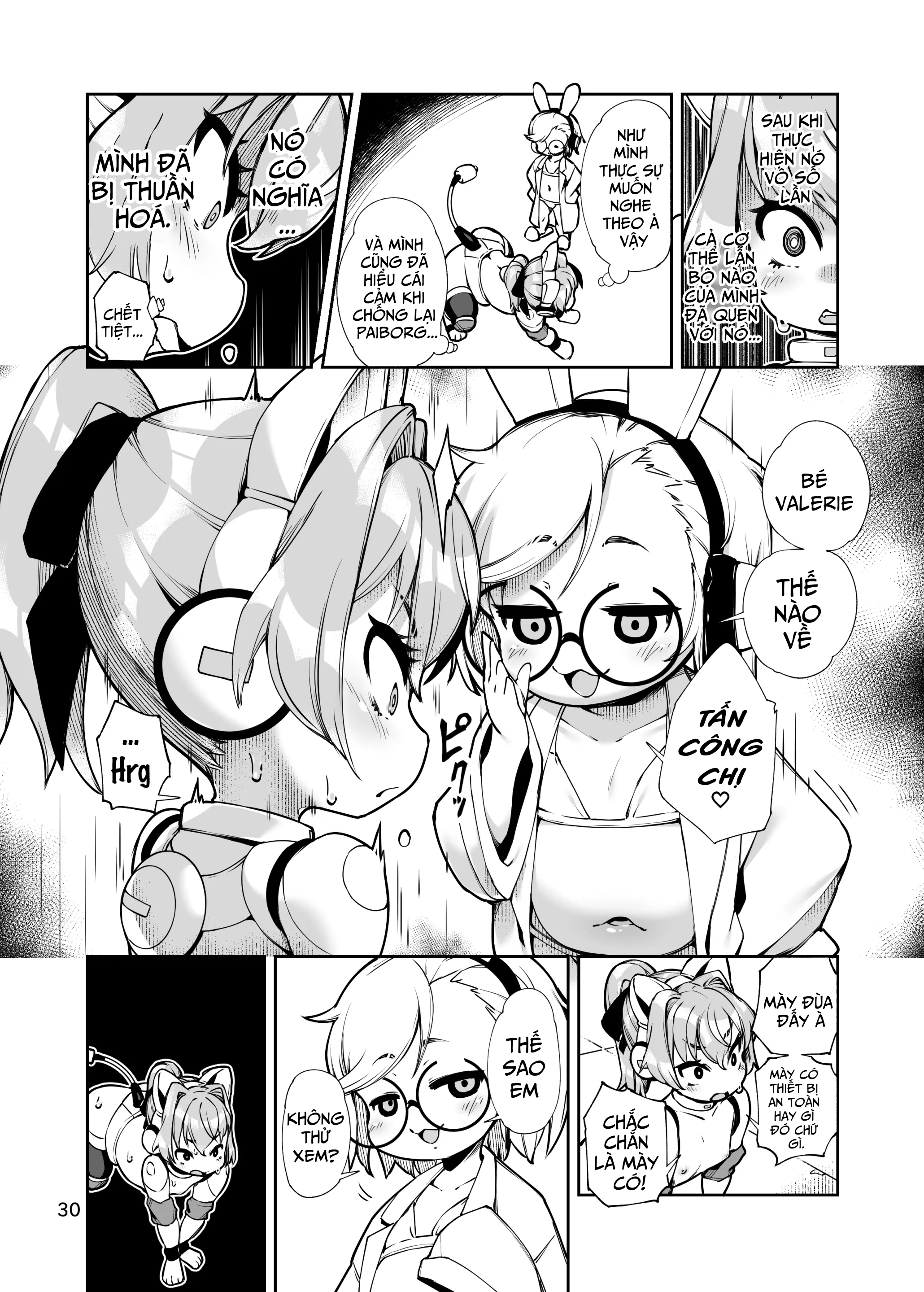 Đọc truyện hentai Kế hoạch biến Valerie-chan thành chó cưng - Oneshot