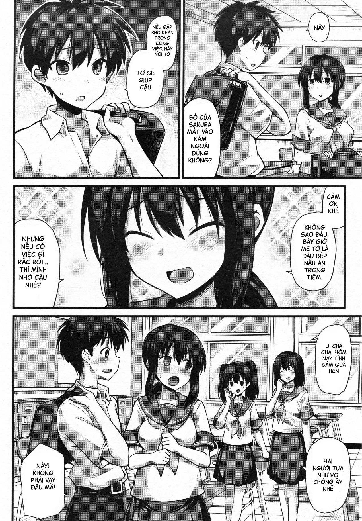 Đọc truyện hentai Cơm hai mẹ con - Oneshot