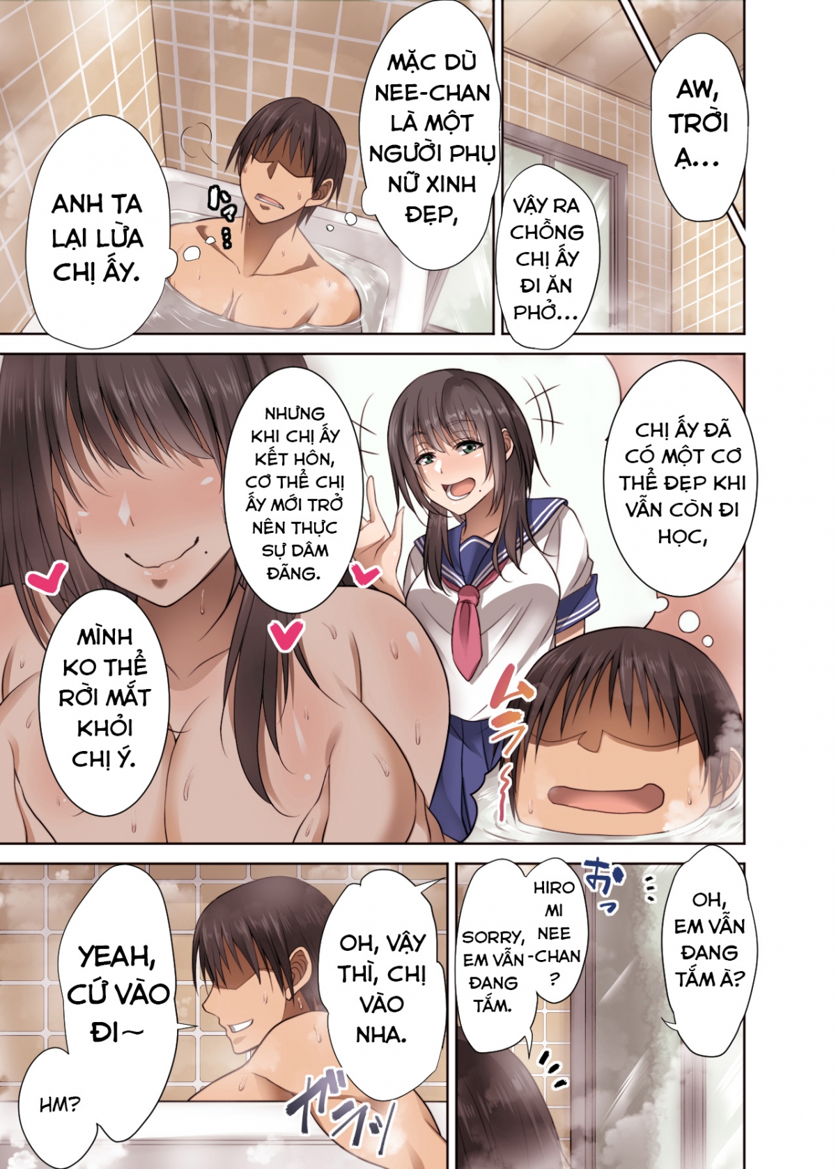 Đọc truyện hentai Cách để một người phụ nữ đã kết hôn đột nhiên đến ở - Chap 1