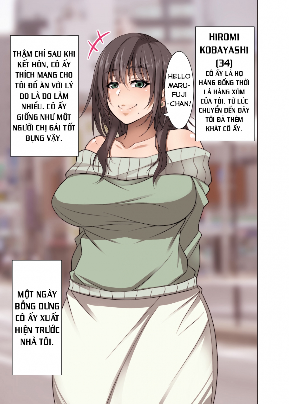 Đọc truyện hentai Cách để một người phụ nữ đã kết hôn đột nhiên đến ở - Chap 1
