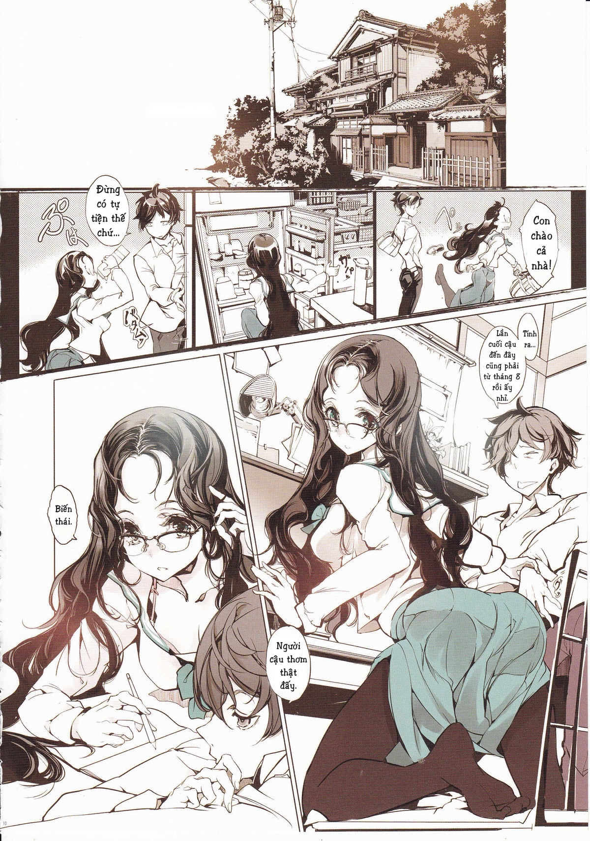 Đọc truyện hentai Cô gái quen thuộc - Oneshot